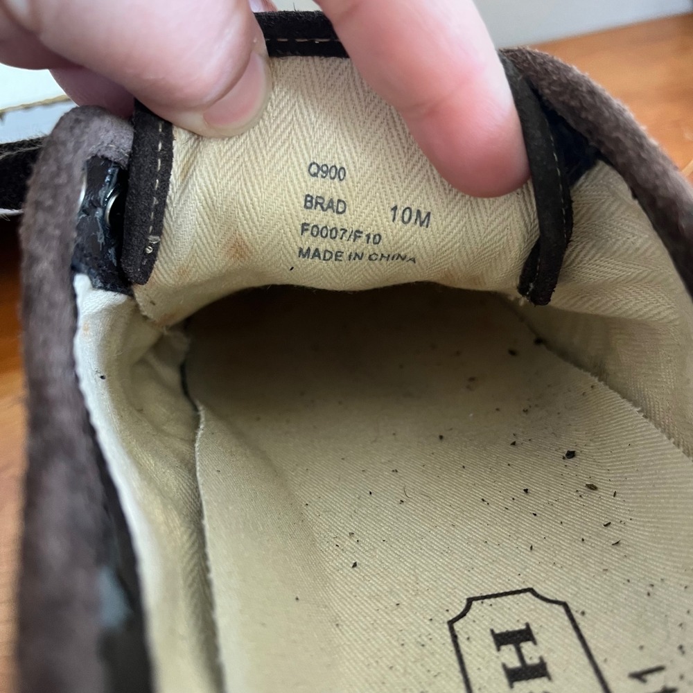 Coach Brad Signature C Monogram Canvas Sneakers Brown Khaki Q900 Mens 10M - Picture 6 of 9